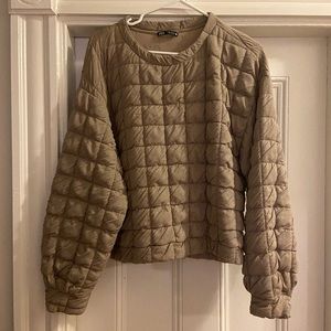 Zara puff sweater / sweatshirt